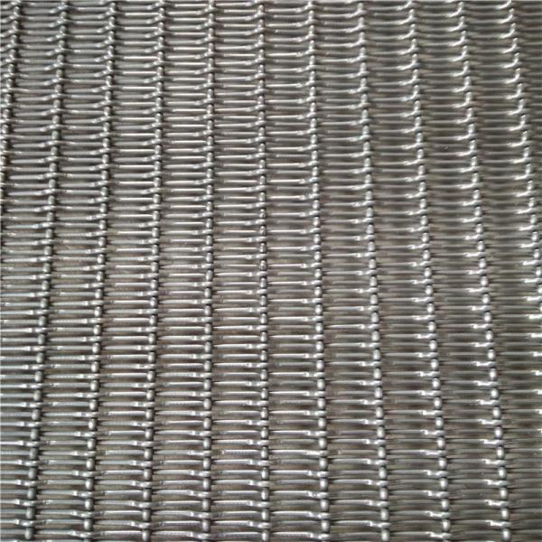 Hot Dipped Galvanized Iron / Stainless Steel Square Crimped Wire Mesh With Solid Structure