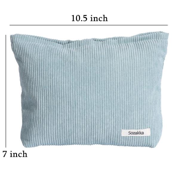 Women's Velvet Makeup Bag Large Capacity Canvas Makeup Bag Travel Toiletry Bag Accessories Storage Bag