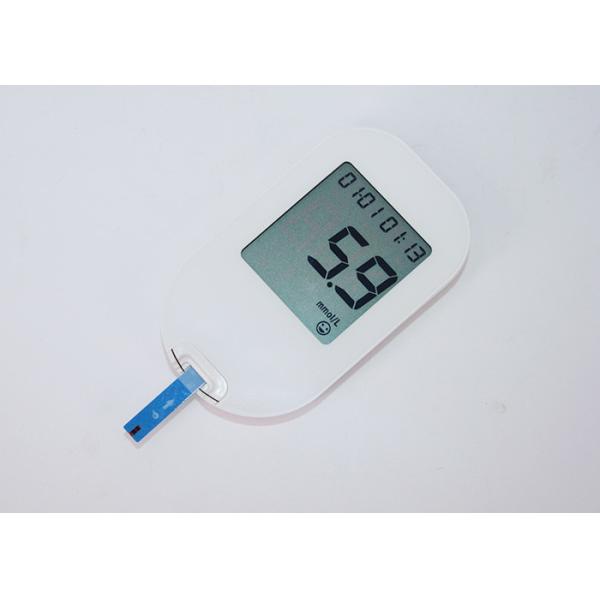 Big Screen Digital Blood Glucose Meter With Coding and Test Strips