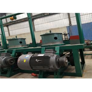 Continuous Drums Wire Drawing Line , Wire Manufacturing Machine Gear Rotation