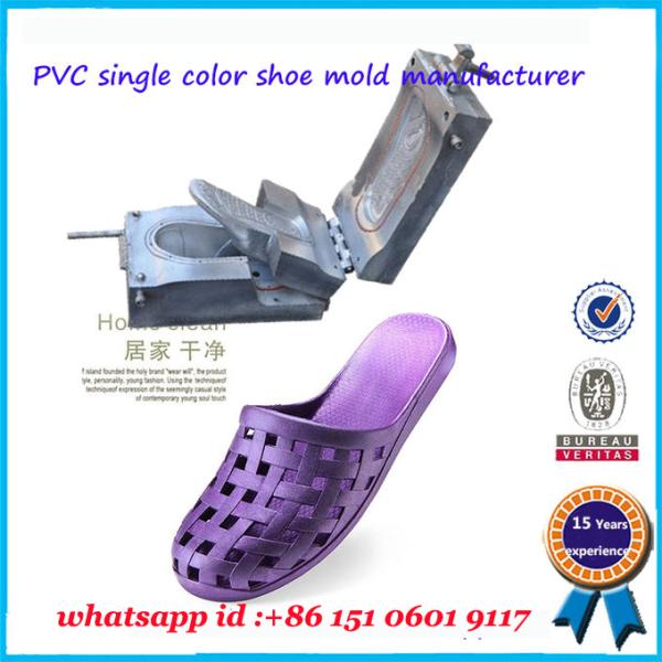 Plastic Injection PVC Shoe Mold High Strength Long Working Life