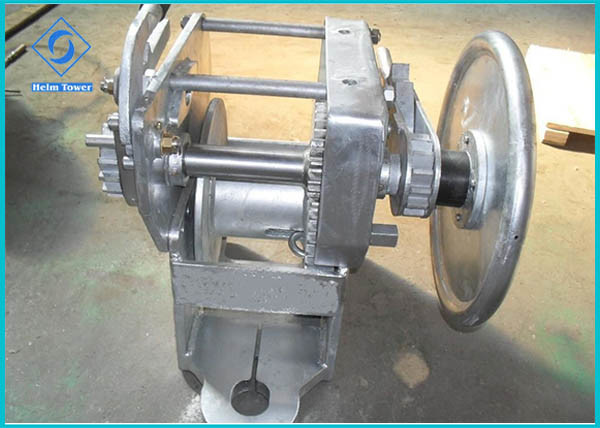 Manual Industrial Hydraulic Winch Barge Connecting Sidewinder / Anchor