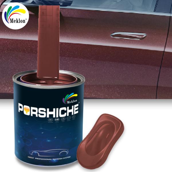 Buy Fast Drying Dark Red Metallic Matte Car Paint at wholesale prices