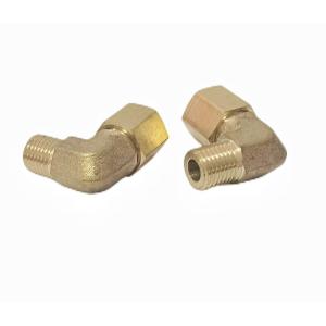 Brass Compression Tube Pipe Fitting 90 Degree Elbow Adapter OD X 1/4" NPT Male