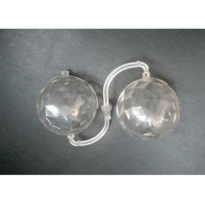 Transparent Light Cover Plastic Injection Parts PC Material Mirror Polishing