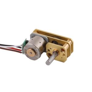 VSM10-817G Geared Stepper Motor 2 Phases With 10*24 Mm Horizontal Gearbox