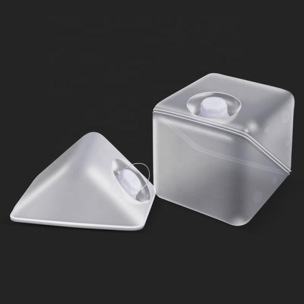 Buy Translucent Foldable Collapsible Drinking Water Carrier Square 5/10/15/20L for Hiking at wholesale prices