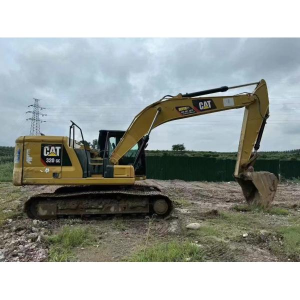 Road Construction Hydraulic Excavator , Excellent Performance CAT 320GC Excavator