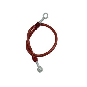 70Mpa AN3 Hydraulic Stainless Steel Braided Hose Assembly Wear Resisting