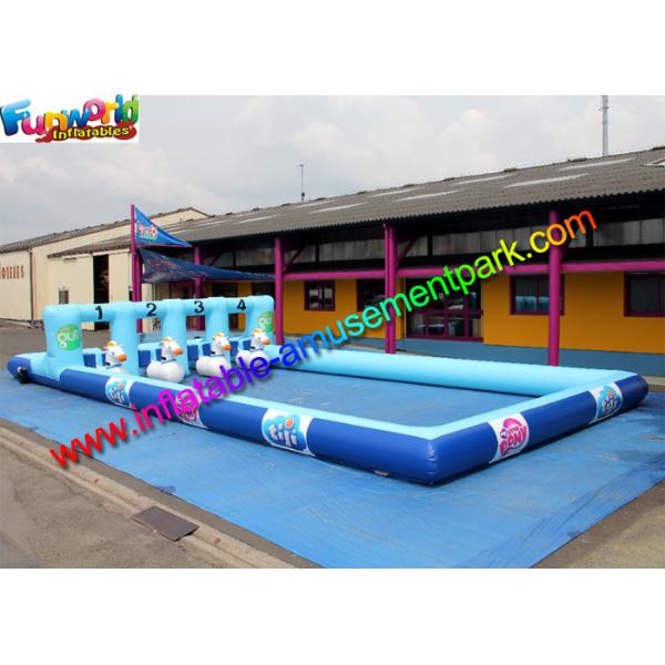 Pony Hopper Inflatable Sports Games Inflatable Race Horse , Inflatable Derby Horse