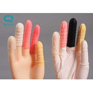 Power Free Latex Finger Cot for Electronic Component Protection