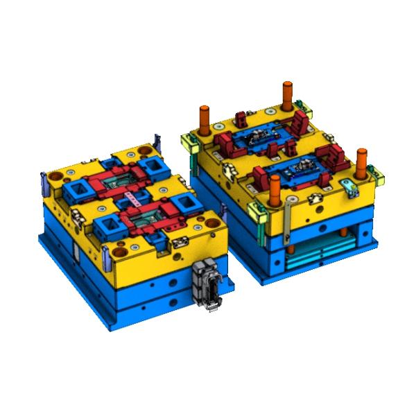 OEM / ODM : Hot Runner Injection Molding & Transparent On-board Rear Housing (1*2) No.23909