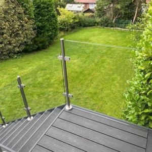 Safety Tempered Glass Fence Balustrade For Balcony Pool