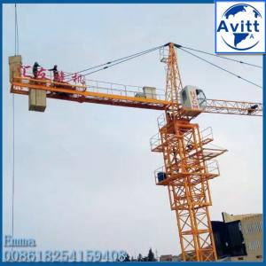 5 Tons Specifications Cat Head Tower Crane For Civil Construction Projects