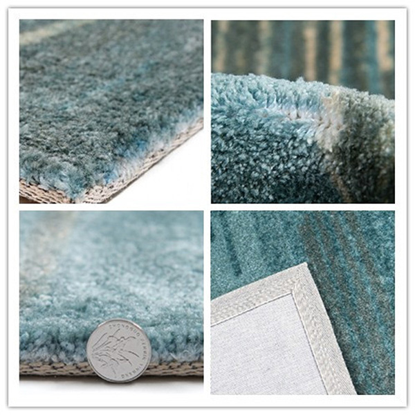 Eco Friendly Tufted Area Rugs With Polyester Material And Cotton Backing For Home Residential Hotel Decor