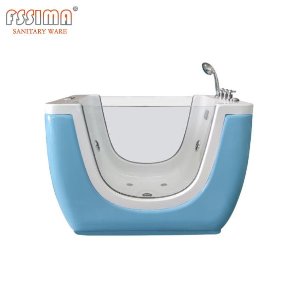 Buy Girl Rain Shower Baby Spa Tub Acrylic Pink 33.46" at wholesale prices