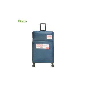 China Manufacturer Super light suitcase Travel Trolley Soft Sided Luggage with spinner wheels on sale