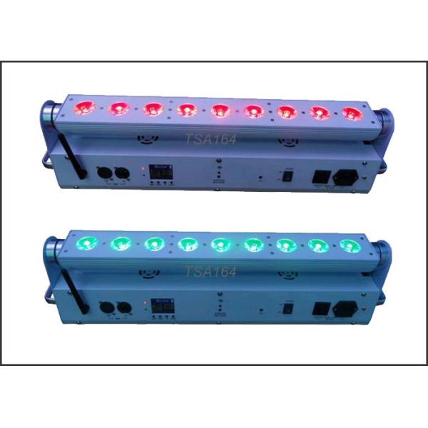 Add Phone App Wifi And IR controller 9pcs Led Battery & Wireless Dmx Wall Washer