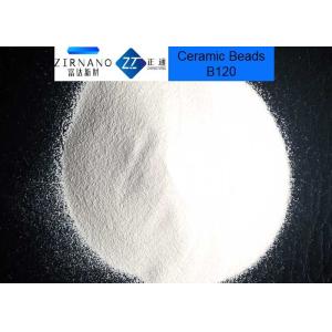 Quality B120 Abrasive Blasting Media , Ceramic Bead Blasting For Medical Instrument Finish for sale