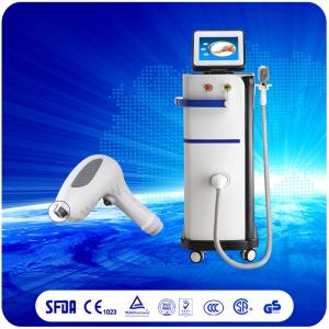 China 2017 Real Microchannel Diode Laser 808nm Hair Removal Machine White on sale