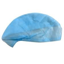Safety Disposable Colorful Bouffant Scrub Cap 100% Polypropylene 18" 21" 24"