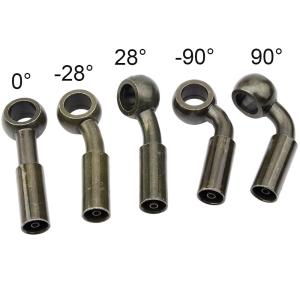 M10*1 Braided Brake Hose Banjo Fitting Stainless Steel For Motorcycle