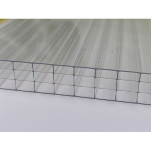 Colorfull Lightweight Four-layer 6mm to 20mm 2.1m*5.8m Plastic Polycarbonate