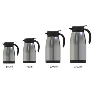 1000ml Amazon hot selling stainless steel thermal coffee carafe turkish arabic