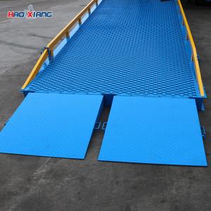 12T Hydraulic Dock Ramp Forklift Container Loading Ramp For Cargo