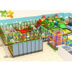 1200m² Kids Indoor Playground Equipment Ninja Warrior Obstacles Course
