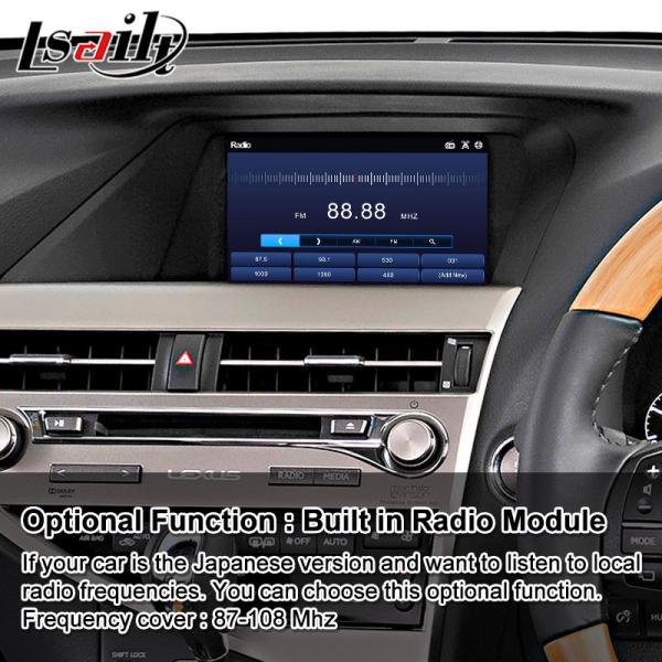 Lsailt Android Carplay Video Interface for Lexus RX270 RX350 RX450h RX Mouse Control 2012-2015
