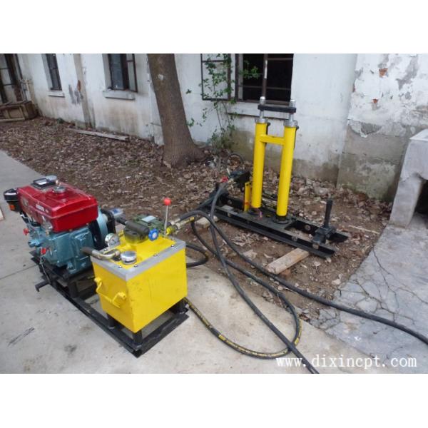 Buy Hydraulic Quick Coupling Cone Penetration Test Apparatus Weight 180kg ISO9001 at wholesale prices