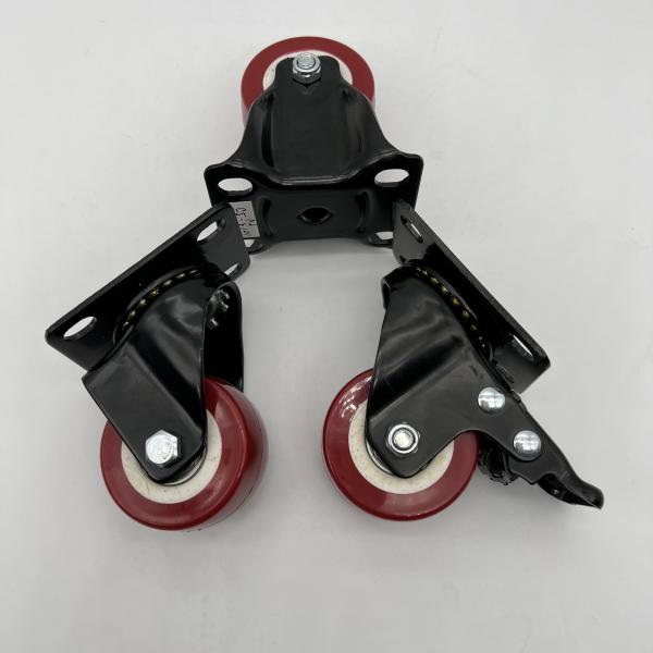 Polyurethane Tread 50MM Light Duty Casters Wheel with PP Core Wear-resistant