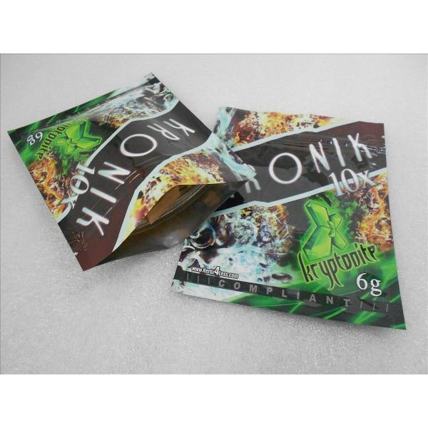 Buy 100 micron PET / VMPET / PE Herbal Incense Packaging Bags at wholesale prices