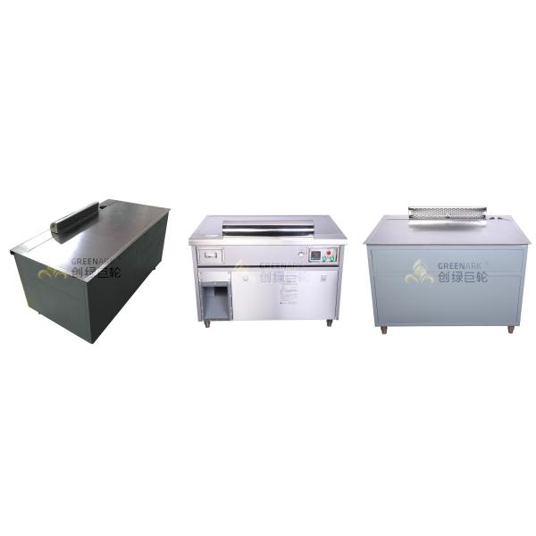 Exhaust Purifier 8 Seat Teppanyaki Grill Table Japanese Restaurant Grill Table