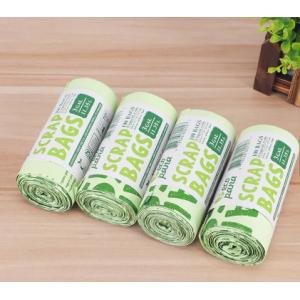 Plastic Biodegradable Garbage Bags / Compostable Trash Bags Roll
