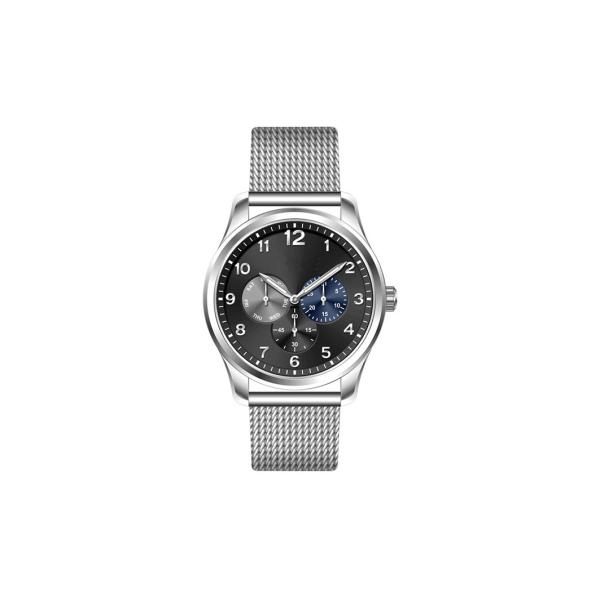 Buy 10ATM Sapphire Crystal Quartz Chronograph Watch Stainless Steel Mesh Band at wholesale prices