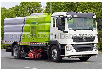 Energy type Pure Electric 7-Square Dustbin 9-Square Clean Water Tank Integrated Truck is the Answer