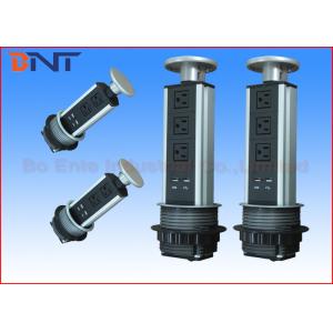 US Standard Kitchen Pop Up Electrical Outlet Rated Voltage 110V - 240V AC