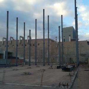 Fireproof Hotel Steel Frame Building Construction Prefab Apartment Building