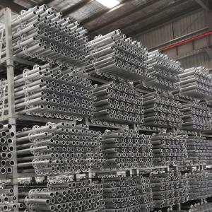 Quality Q235 Hot-Dipped Galvanized Scaffolding Steel Ringlock Standard for Sale for sale