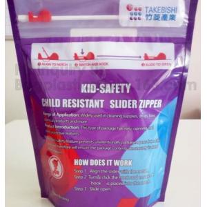 Quality stand up Foil Anti Smell Bag For Kratom Capsule , Grip Seal Plastic Bags For Medical weed Storage Aluminum Foil Anti Sme for sale