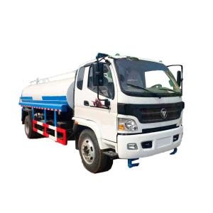 China Self Suction Water Sprinkler Truck Carbon Steel Stainless Steel Tank Material on sale