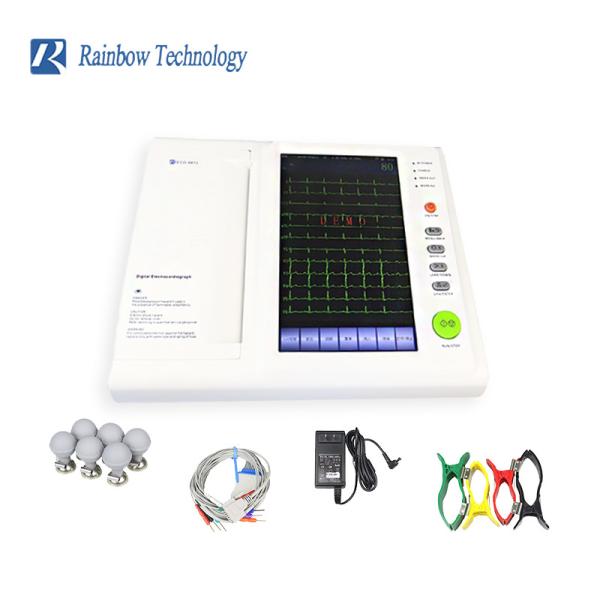 Buy Portable 12 Channels 12 Leads Medical ECG Machine at wholesale prices