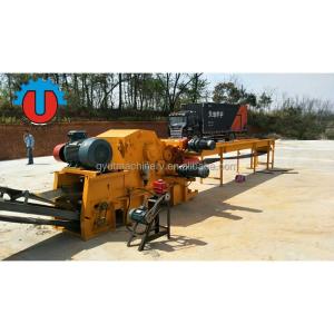 Wood Chipper Making Machine for Composting 2024 Professional Mobile Crusher