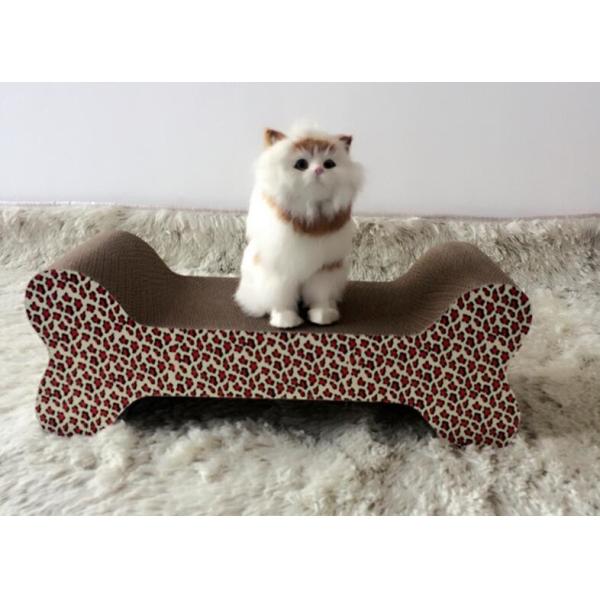 Quality Training Cat Scratch Pad Cardboard Customized Shaped With Distinctive Smell for sale