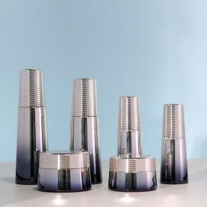 30g Cosmetic Jars 50ml Empty Dropper Bottles Sealing Type With Pump Sprayer