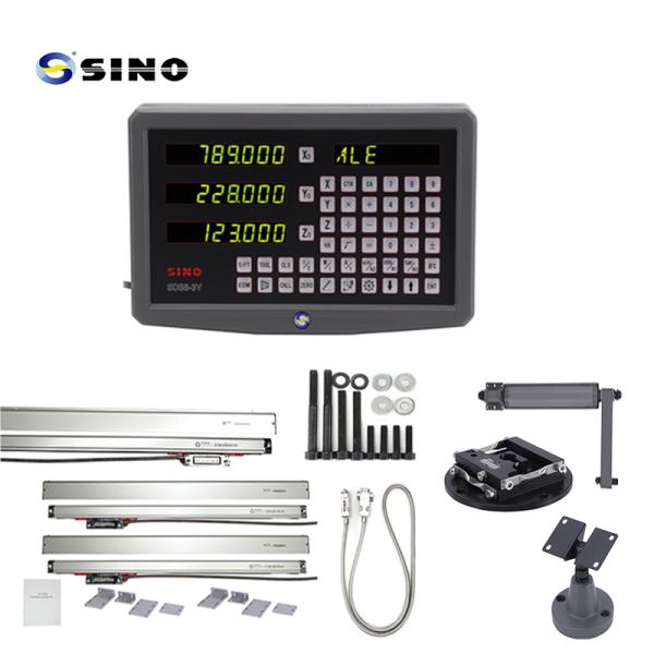 SDS6-3VA Digital Display With Linear Encoder Ruler Meter Set With RS-232 Serial Communication Capability