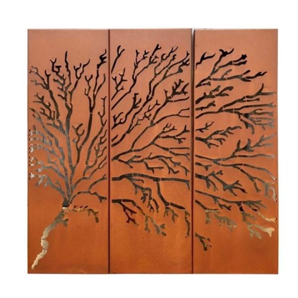 Laser Cut Decorative Metal Screen Panel Stainless Steel Living Room Furniture Room Divider