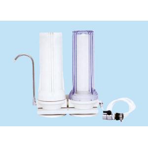 Quality PP 10&quot; Plastic Water Cartridge Filter Vessels For Counter Top Water Filter 10&quot; / 2.5&quot; for sale